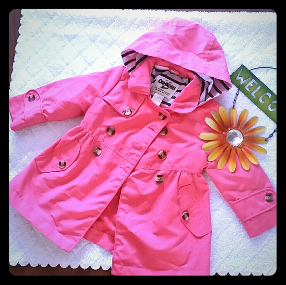 OshKosh B'gosh Other - Pink Trench Coat